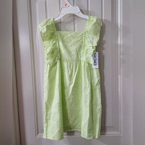 Carter's Eyelet Flutter dress